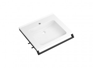 950.19.071 Комплект умывальника с поручнем и 2 крючками HEWI USA Produkte