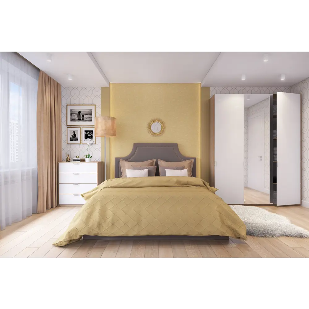 12732989 Шкура овечья одинарная 45x65 см цвет белый STLM-0814950 Santreyd  - Вид №3