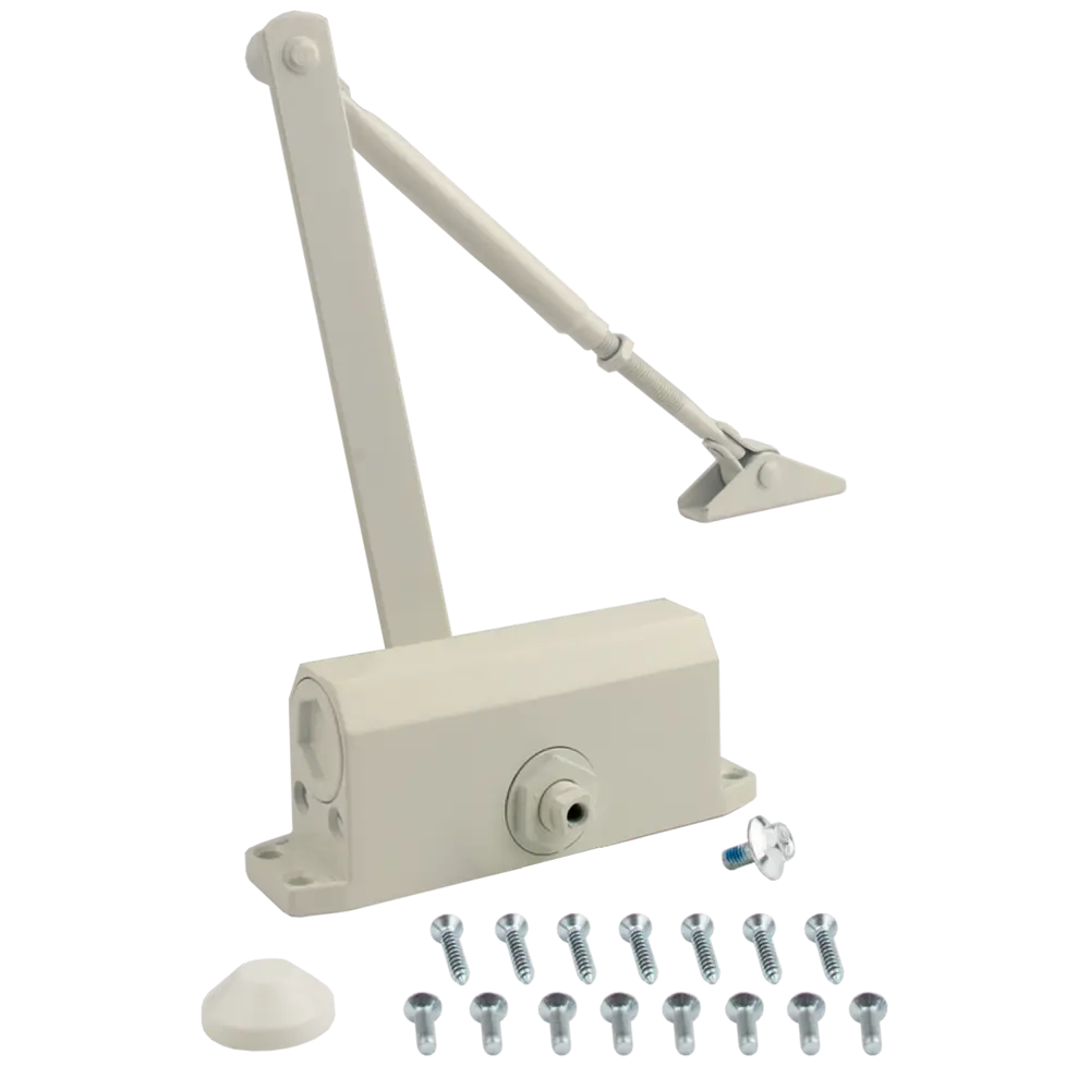Доводчик дверной Armex EN1 белый, 15-25 кг 89394971 STLM-1453517 - Вид №1