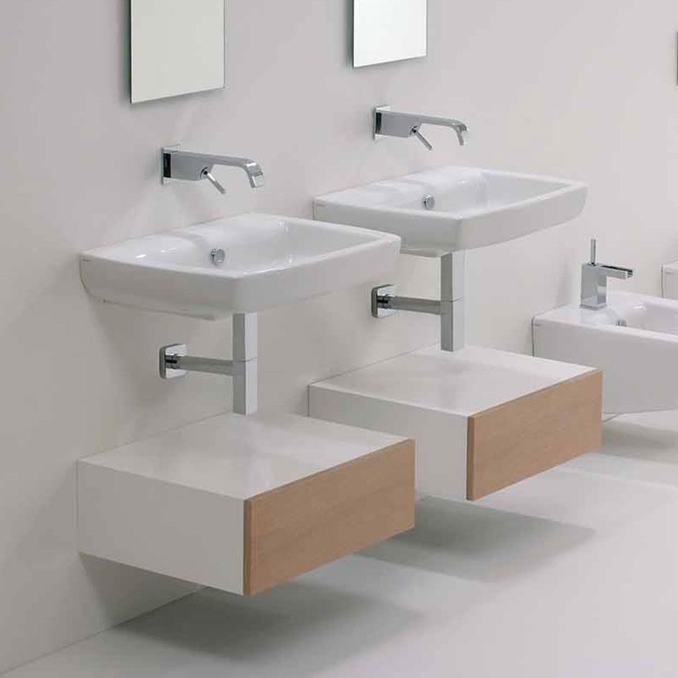 BRLAV8015 Подвесная раковина настенная GSG CERAMIC BRIO - Вид №4