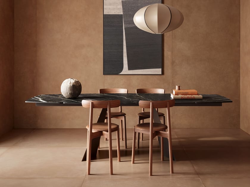 Прямоугольный стол из керамогранита Casalgrande Padana Convivialis ARCH-00054986