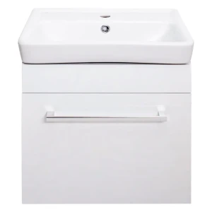 Тумба под раковину подвесная Aquaton Поль 50 см цвет белый