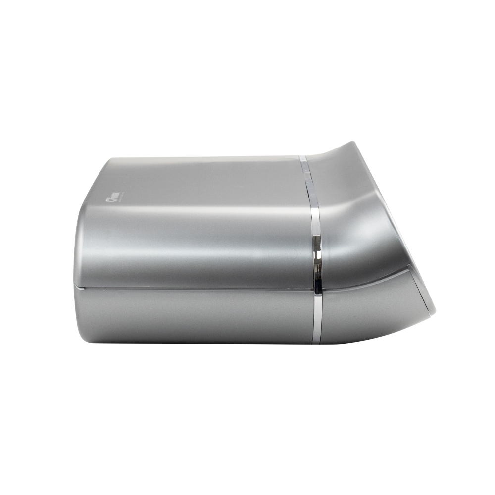 GFmark - Диспенсер для бумажного полотенца МАТОВЫЙ ХРОМ, на две пачки, с ключом, пластиковый, изогнутый. Под Z салфетки., код: 923  - Вид №3