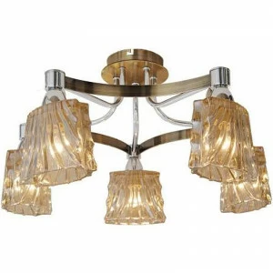 Потолочная люстра Citilux Муза CL141151 CITILUX МУЗА 182395 Коричневый