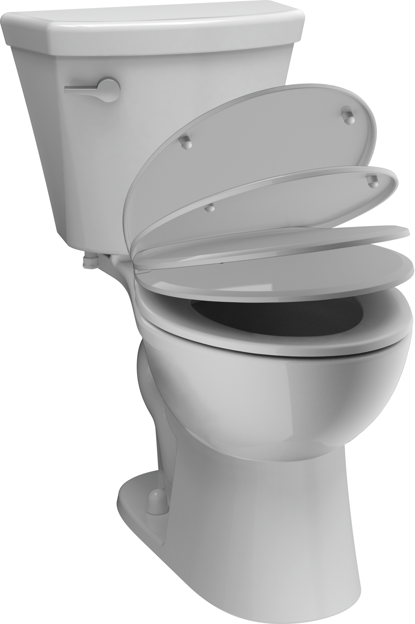 C41908-WH Круглый передний туалет Delta Faucet Turner Белый - Вид №2