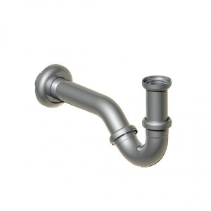 00 327 Трубка сифона для биде Трубка S: длина 250 мм HORUS Range Classique                                                                                Range Compléments