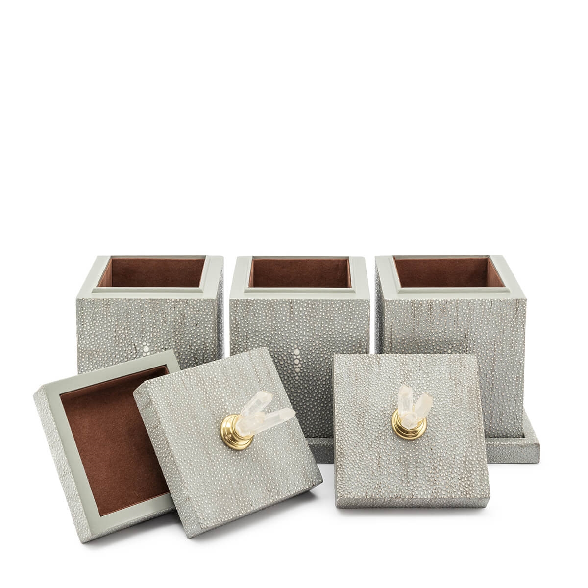 600558-BR ABHIKA КОРОБКА KRIZIA НАБОР 3 ШТ. BLACK/RED  - Вид №3