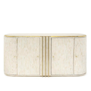 450259-18 ABHIKA БОРТОВЫЙ КОКТЕЙЛЬ H85 179X47 WHITE/GOLD