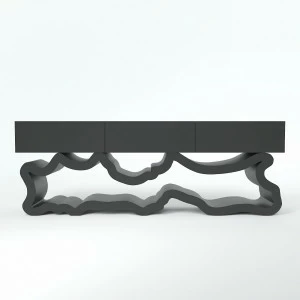 Консоль с 3 ящиками 57х160 см черная "Эклер" ODINGENIY  00-3885829 Черный