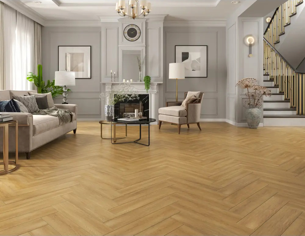 91575414 LVT Плитка Tulesna Art Parquet Lvt Sincero ёлка 43 класс толщина 2.50 мм 2.228 м², цена за упаковку STLM-0890548