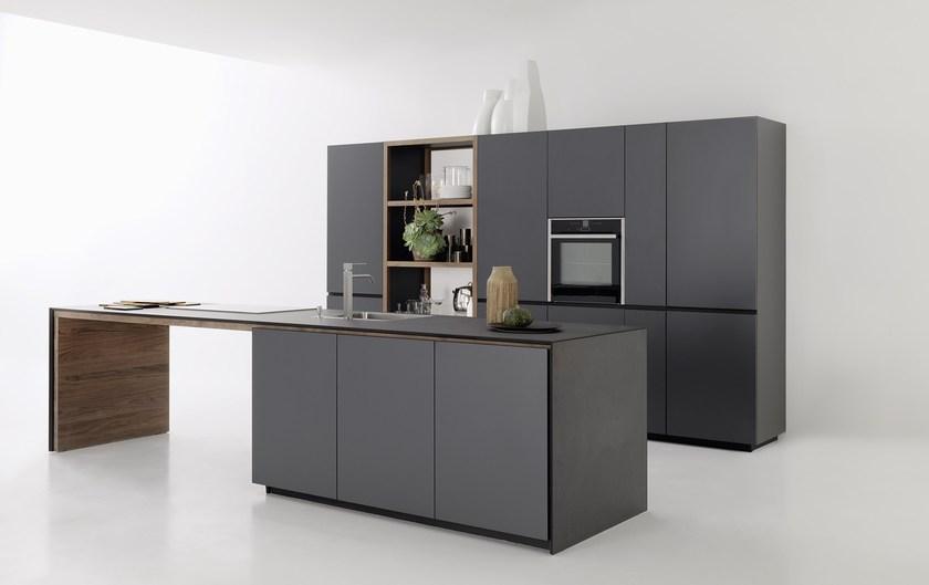 VALCUCINE Модульная кухня с лакированными дверцами Forma mentis sun-id-1399050 - Вид №4