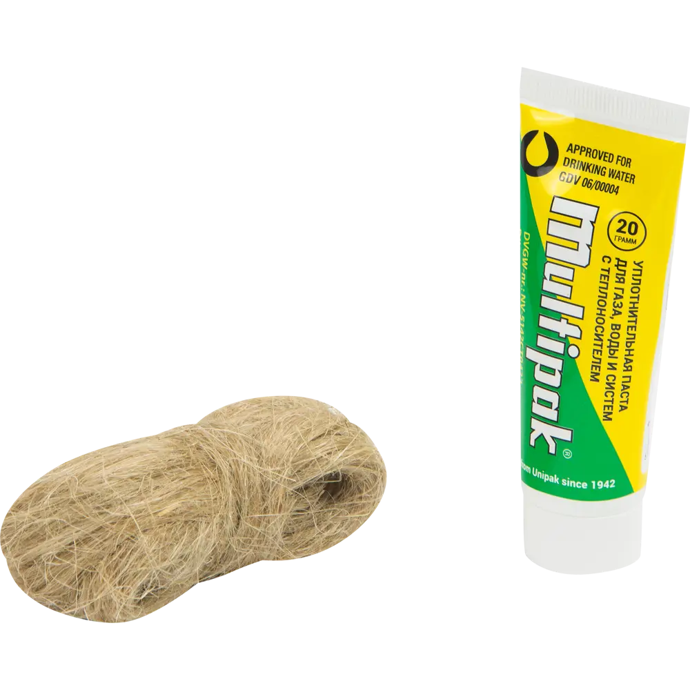 Комплект монтажный MULTIPAK №3 для газа (паста 20 грамм, лён 13 грамм) 82992794 STLM-2084512 Santreyd 