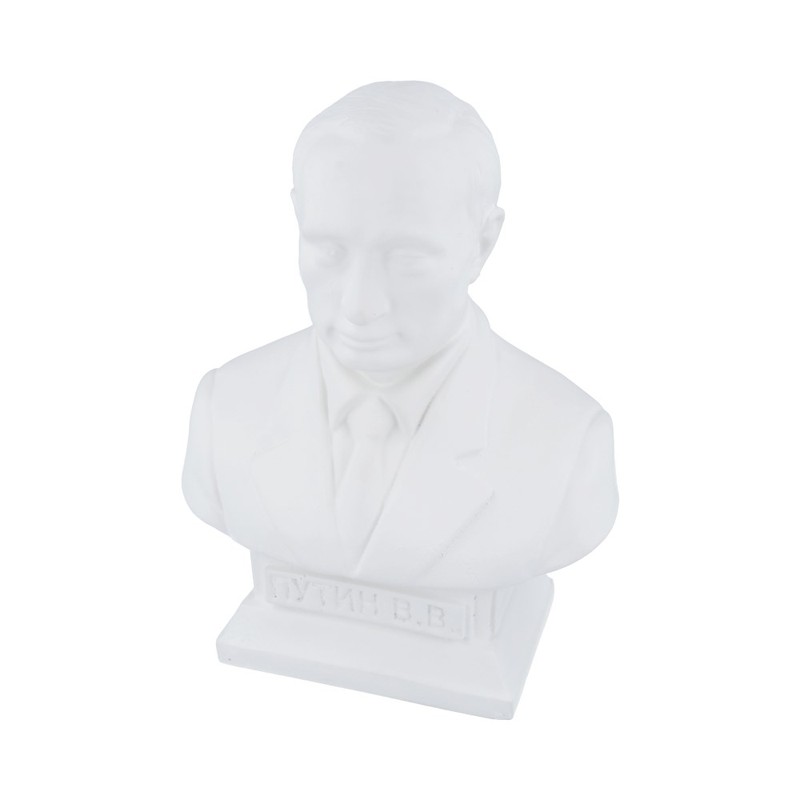 10-134 Бюст Президента гипс 14х8х19 см Santreyd 