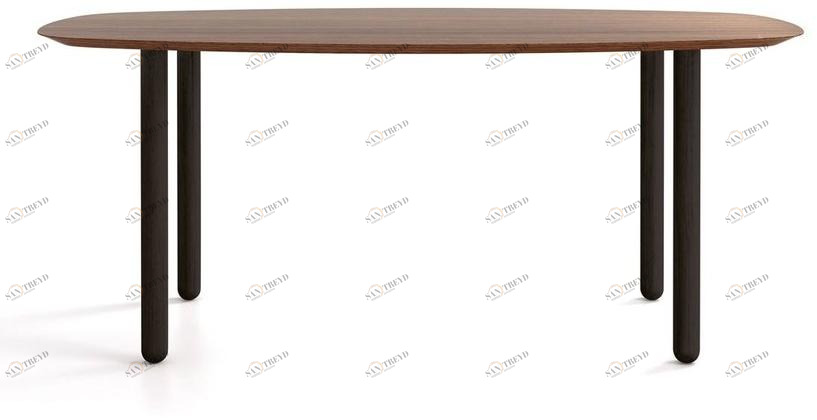 Punt Овальный обеденный стол из дерева sun-id-1348302