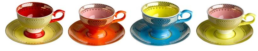 Pols Potten Фарфоровая кофейная чашка Grandpa & grandma 230-400-451  - Вид №1