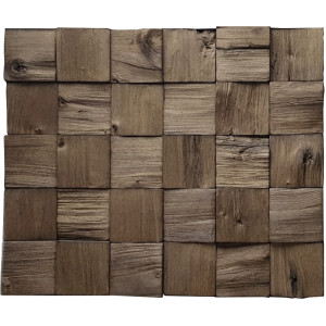 ARABESKO 3D панели из колотой березы с текстурой ореха 82625649