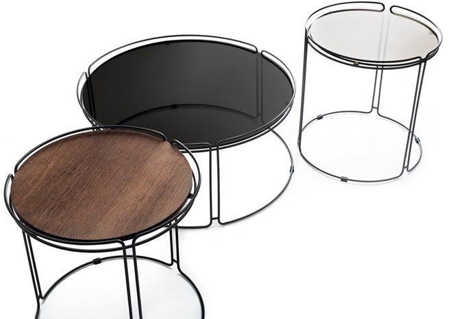 Ditre Italia Круглый журнальный столик из металла Monolith sun-id-1393464 - Вид №2