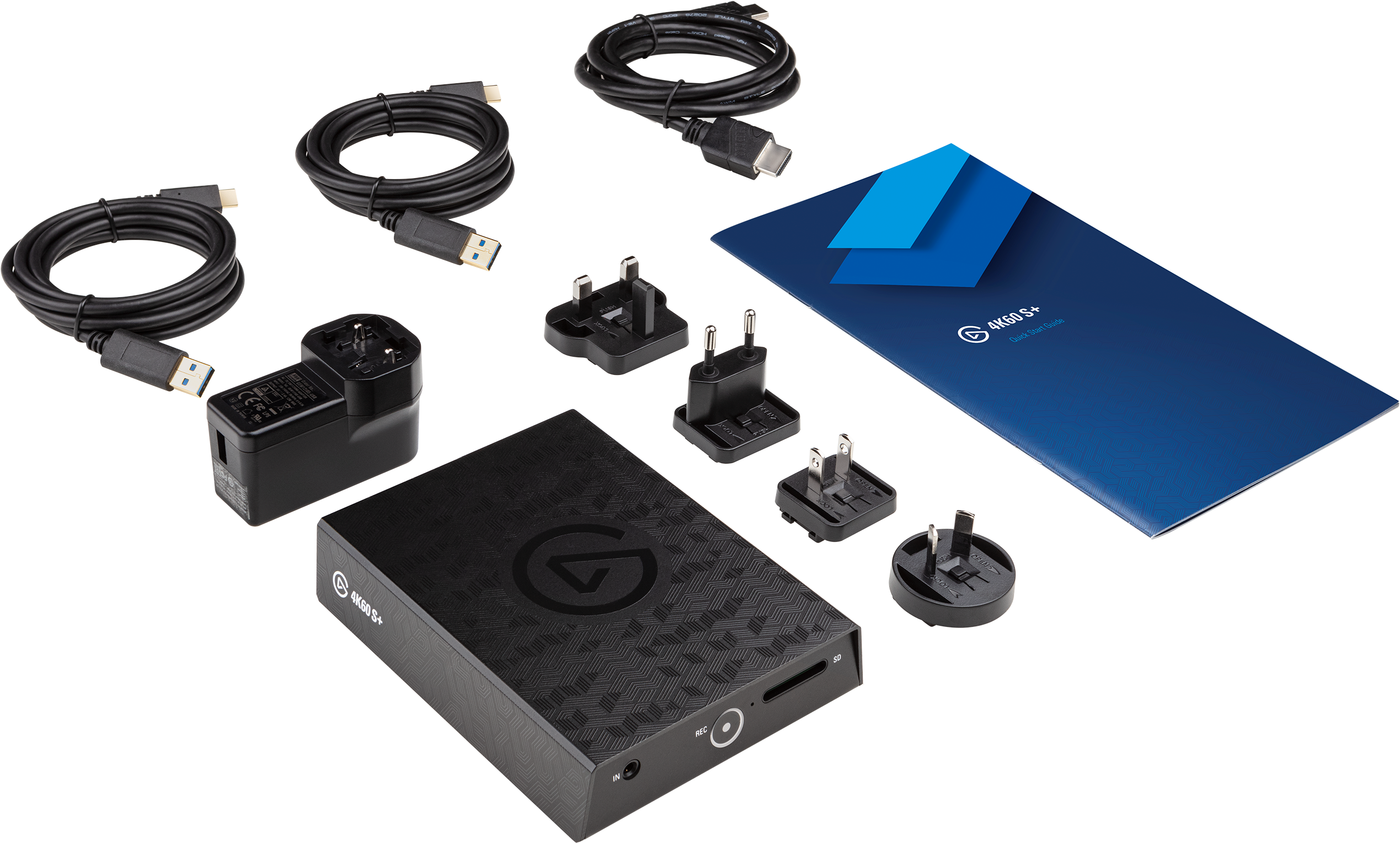 10GAP9901 Устройство захвата видео game capture 4k60 s+ Elgato Santreyd  - Вид №10