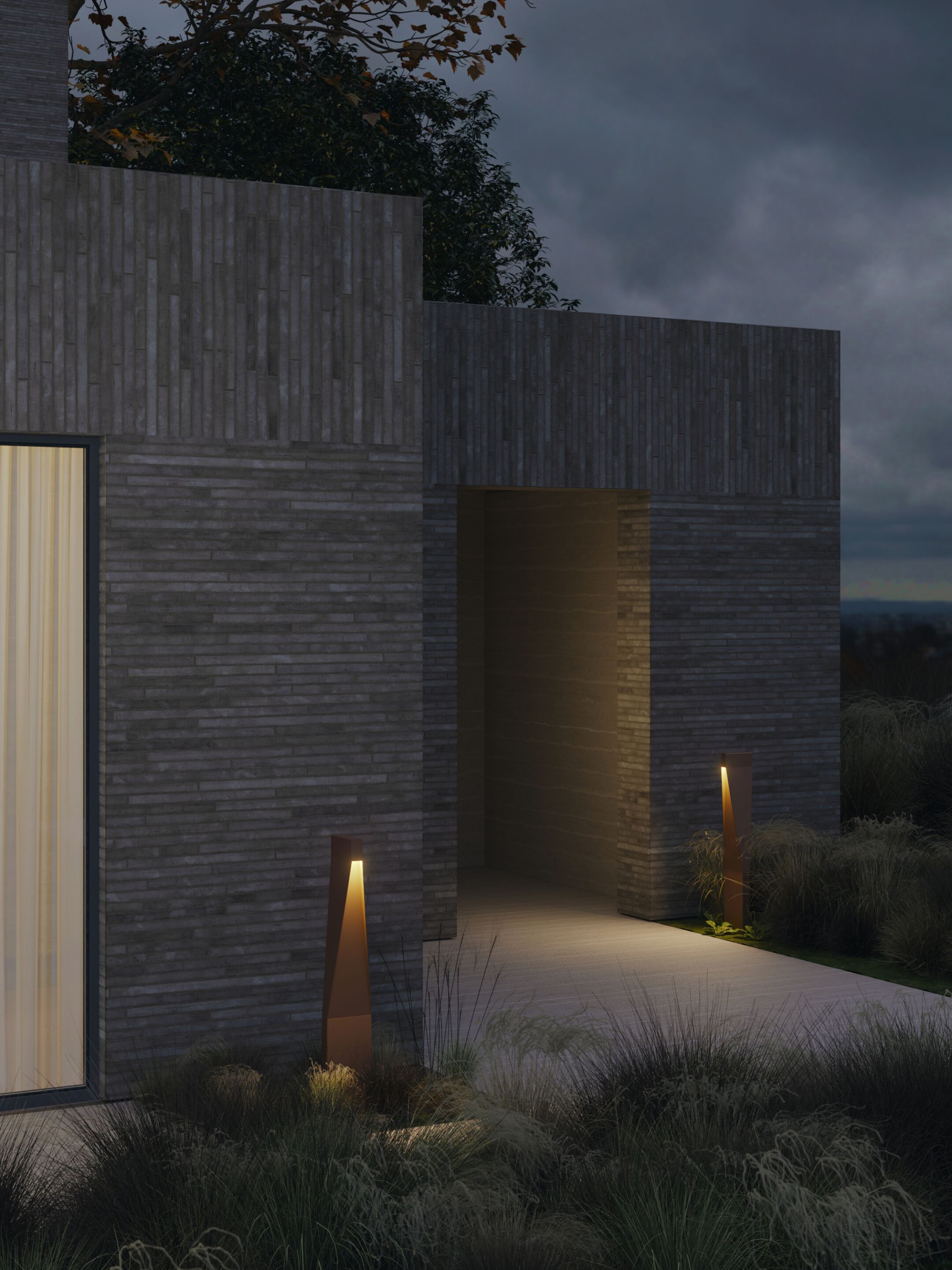 Базальтовый светодиодный световой столб Rakumba Standley ARCH-00104658 - Вид №7