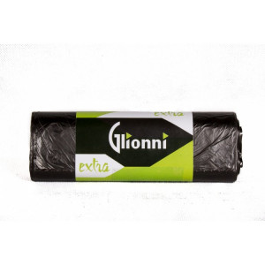 120-18/230г Glionni Мешки для мусора ПНД Glionni EXTRA 120-18/230г 10 шт по 120 л черный