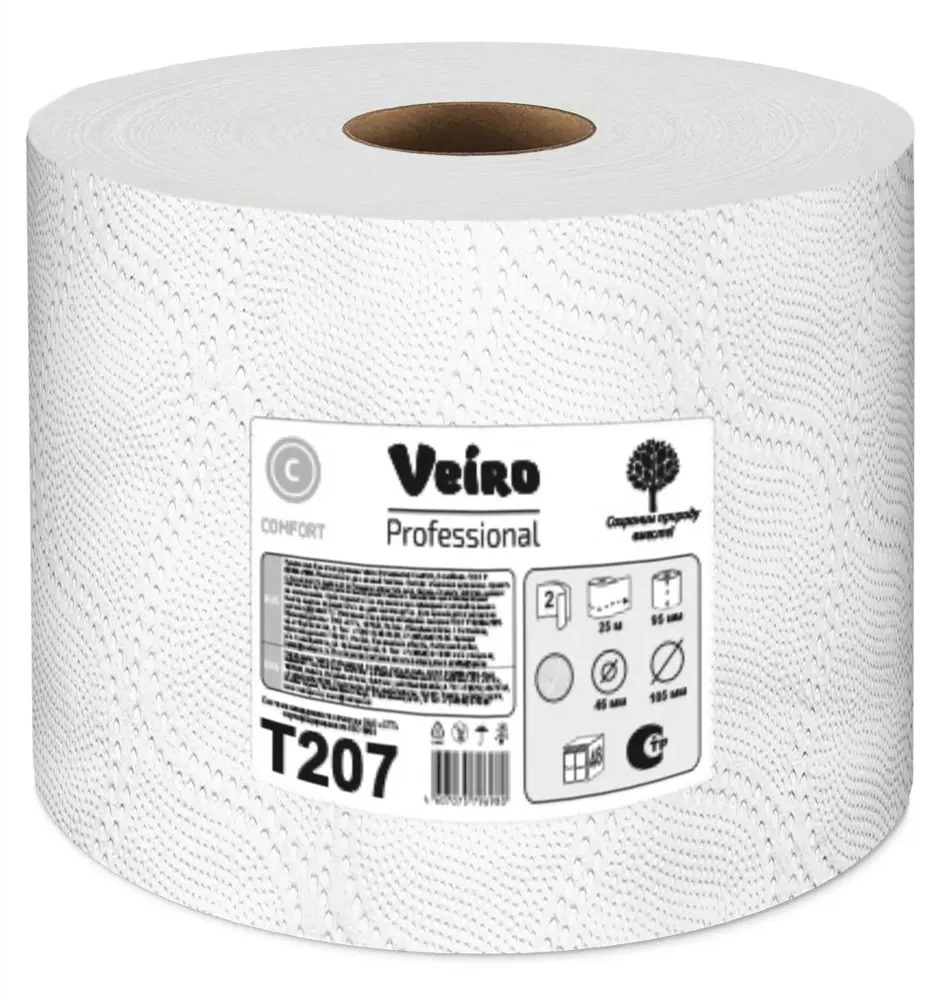 91051979 Туалетная бумага Veiro Professional T207 48 рулонов STLM-0458313