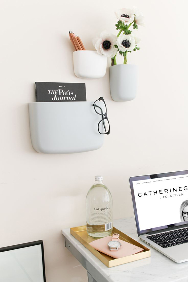 Органайзер настенный Pocket 1 серый Normann Copenhagen 382015 - Вид №2