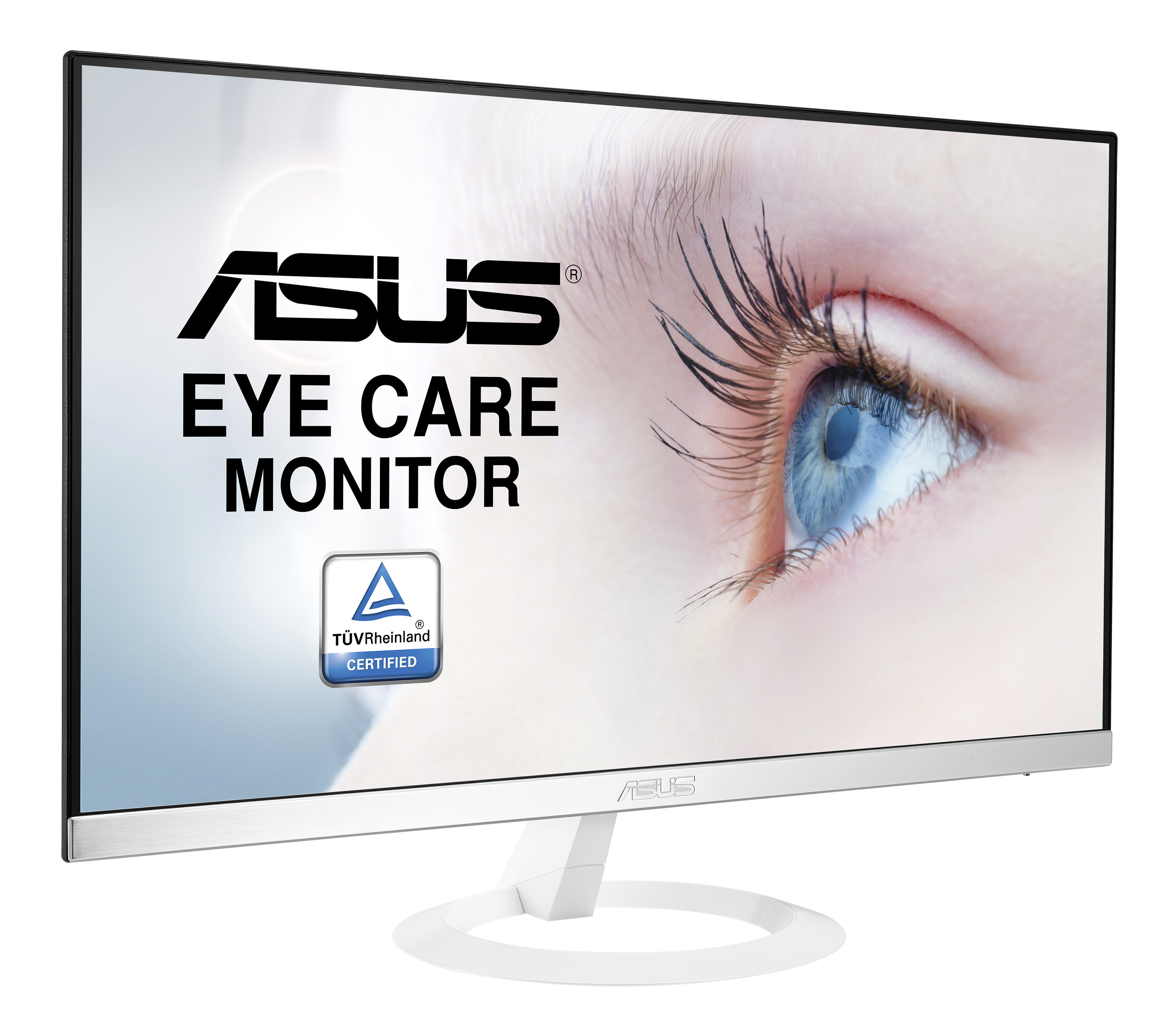90LM02XD-B01470 vz279he-w 27" wide led ips monitor, 16:9, full hd 1920 x 1080, 5ms(gtg), 250 cd/m2 , 80 m:1, 178°(h), 178°(v), d-sub, hdmix2, frameless ultra-slim design, eye care, white ASUS Santreyd  - Вид №1