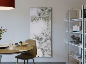 Декоративная панель из майоликовой лавы