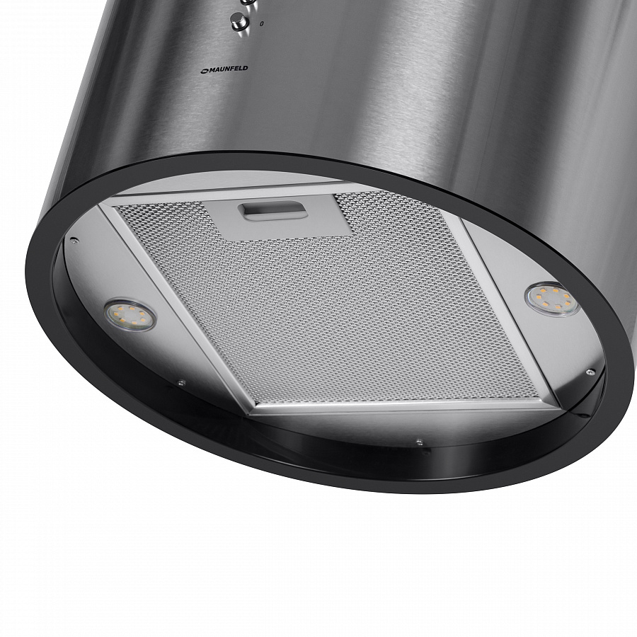 LEE SIDE (C) 39 INOX Вытяжка / настенная, 1000 м3/ч, 52 дб, кнопочное управление, нерж. Maunfeld Santreyd  - Вид №6