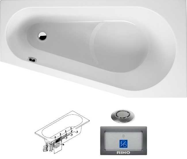 BB8000500000000_top1 Ванна Riho Delta Santreyd - Вид №1