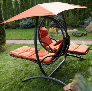 Качели садовые подвесные двухместные Luna Concept BESTA FIESTA  132503 Оранжевый