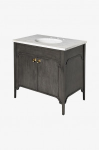 999026 Только один туалетный столик Oxley 34 1/2 дюйма x 22 1/4 дюйма x 32 1/2 дюйма Waterworks