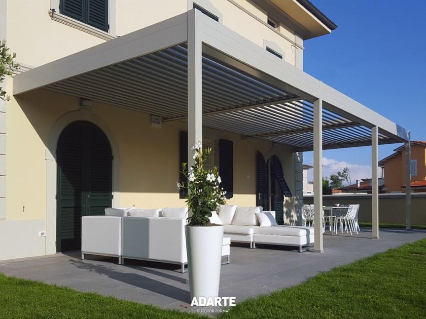 ADARTE Алюминиевая пергола с регулируемыми жалюзи  A105  - Вид №10