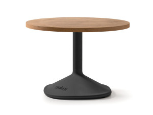 Круглый журнальный столик с центральным основанием