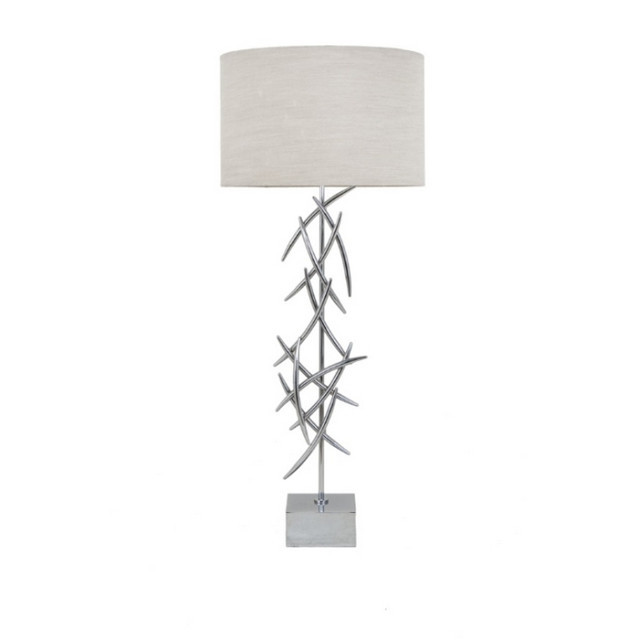 Настольная лампа Halsey от RVAstley 5294 RVASTLEY ИНТЕРЬЕРНЫЕ 061920 Белый;хром  - Вид №1