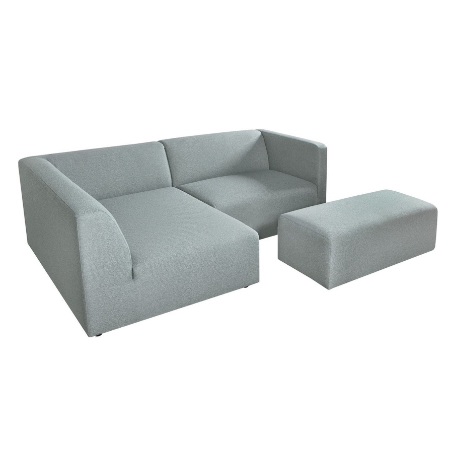 Диван угловой John, левосторонний, светло-бирюзовый Sits S1261 - Вид №4