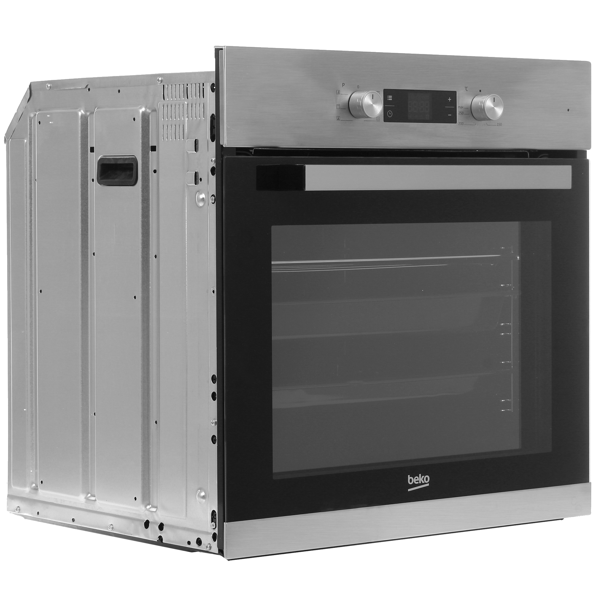 1306066 Электрический духовой шкаф Beko BIE22300XD серебристый STDN-0135336 - Вид №1