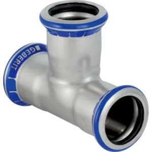 GEBERIT 31008 Тройник равнопроходной Geberit Mapress из нержавеющей стали