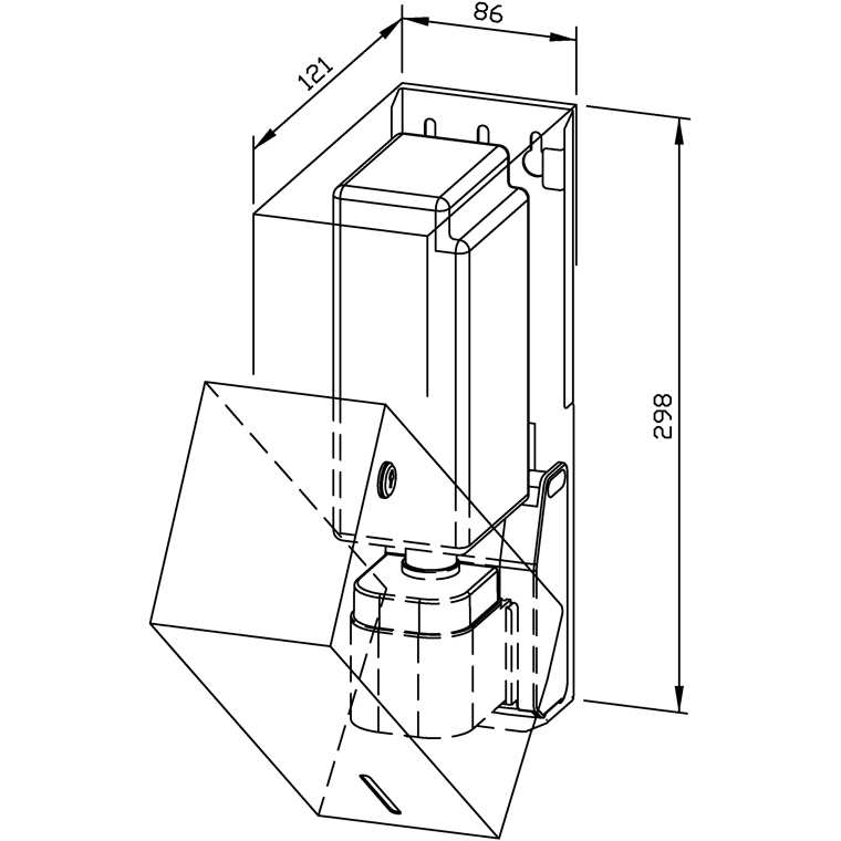 731306 Сенсор - дозатор жидкого мыла WP102e WAGNER_EWAR A-LINE Wagner Ewar  - Вид №1