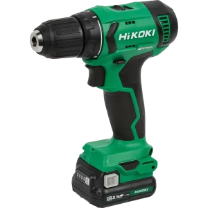 Дрель-шуруповерт аккумуляторная Hikoki DS12DA, 12 В Li-ion 2x2.5 Ач