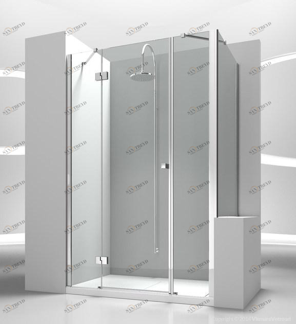 VISMARAVETRO Душевая кабина из закаленного стекла Sintesi sun-id-1514937