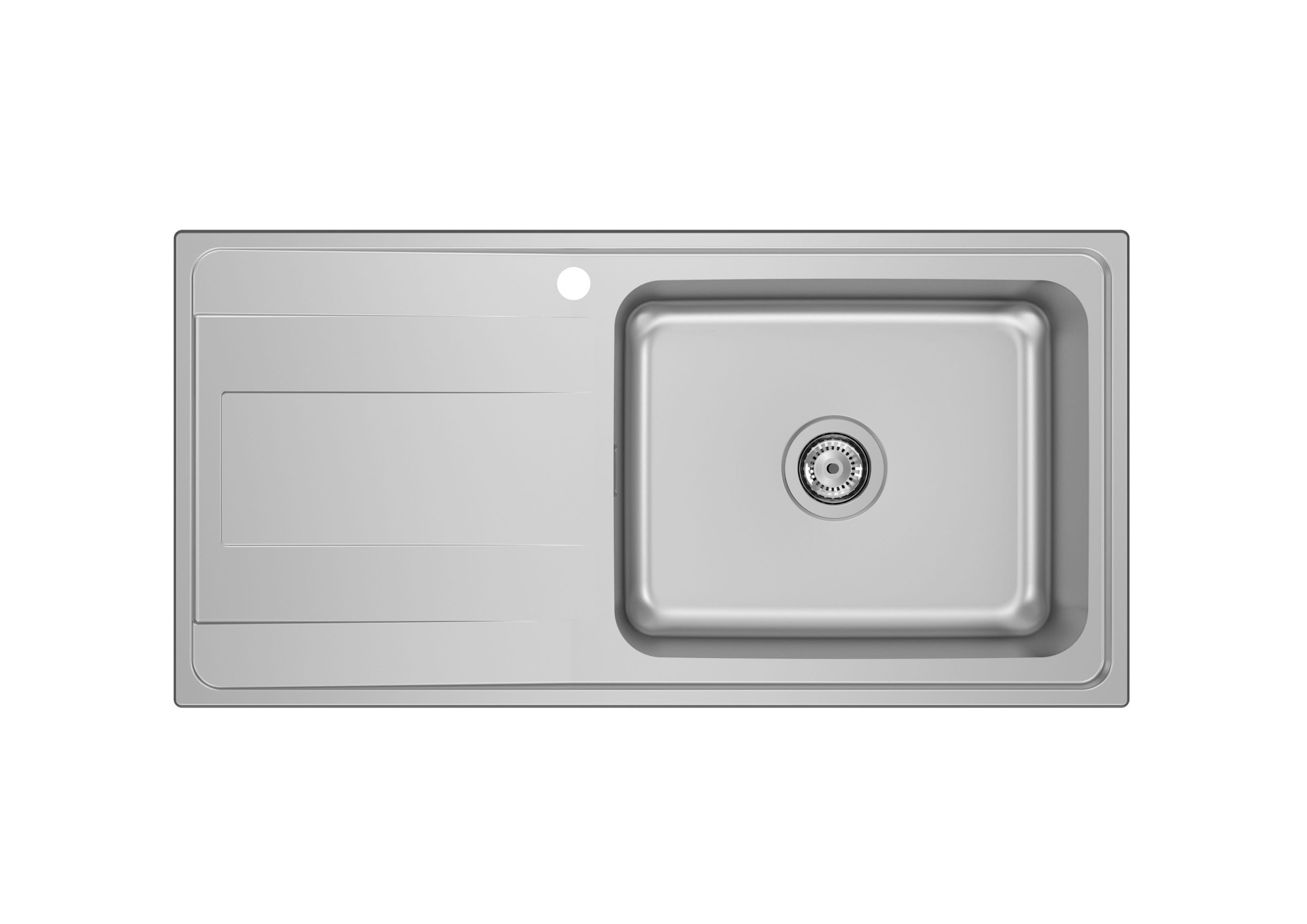 A870N41000 Раковина из нержавеющей стали с одной чашей ROCA Budapest