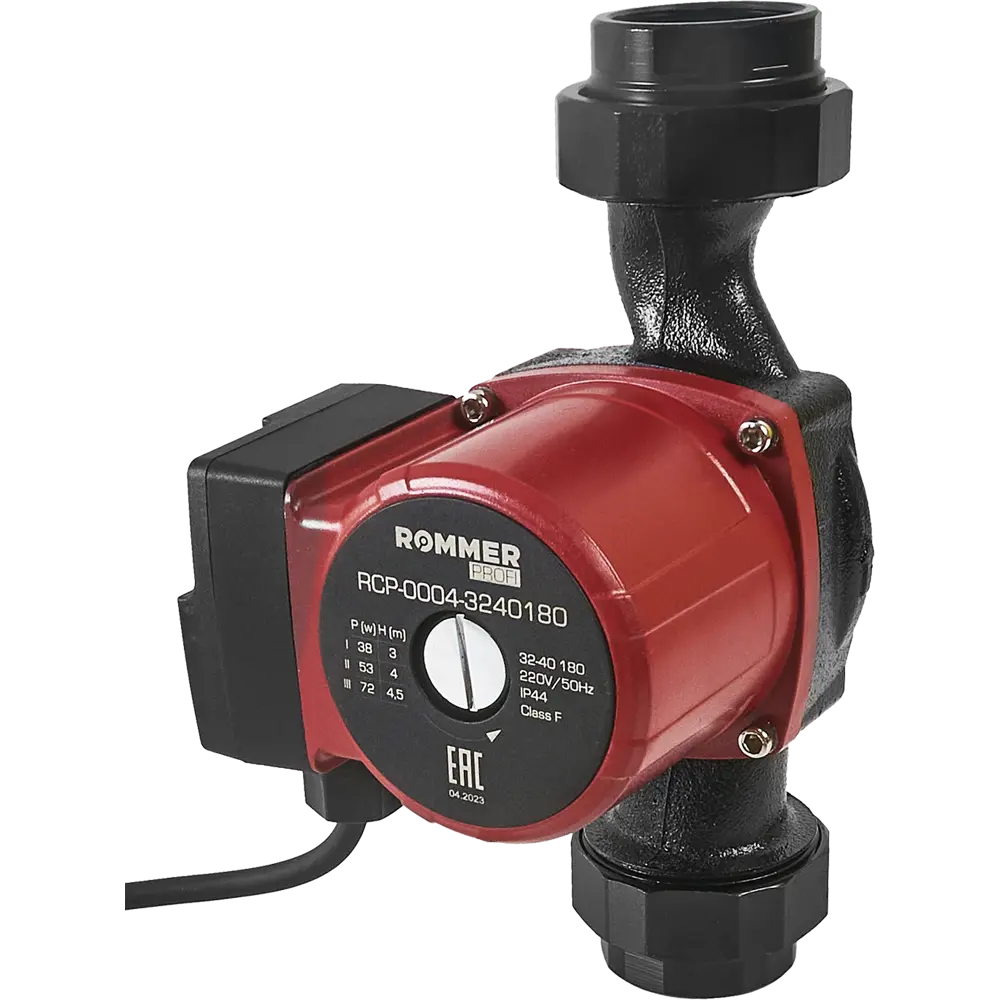 Циркуляционный насос Rommer Profi 32/4 180 мм с гайками 2" STLM-2125304