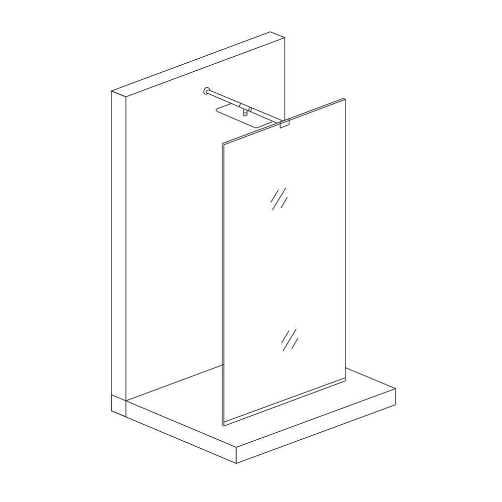 Душ из закаленного стекла JAQUAR Laguna ARCH-00134450 - Вид №2