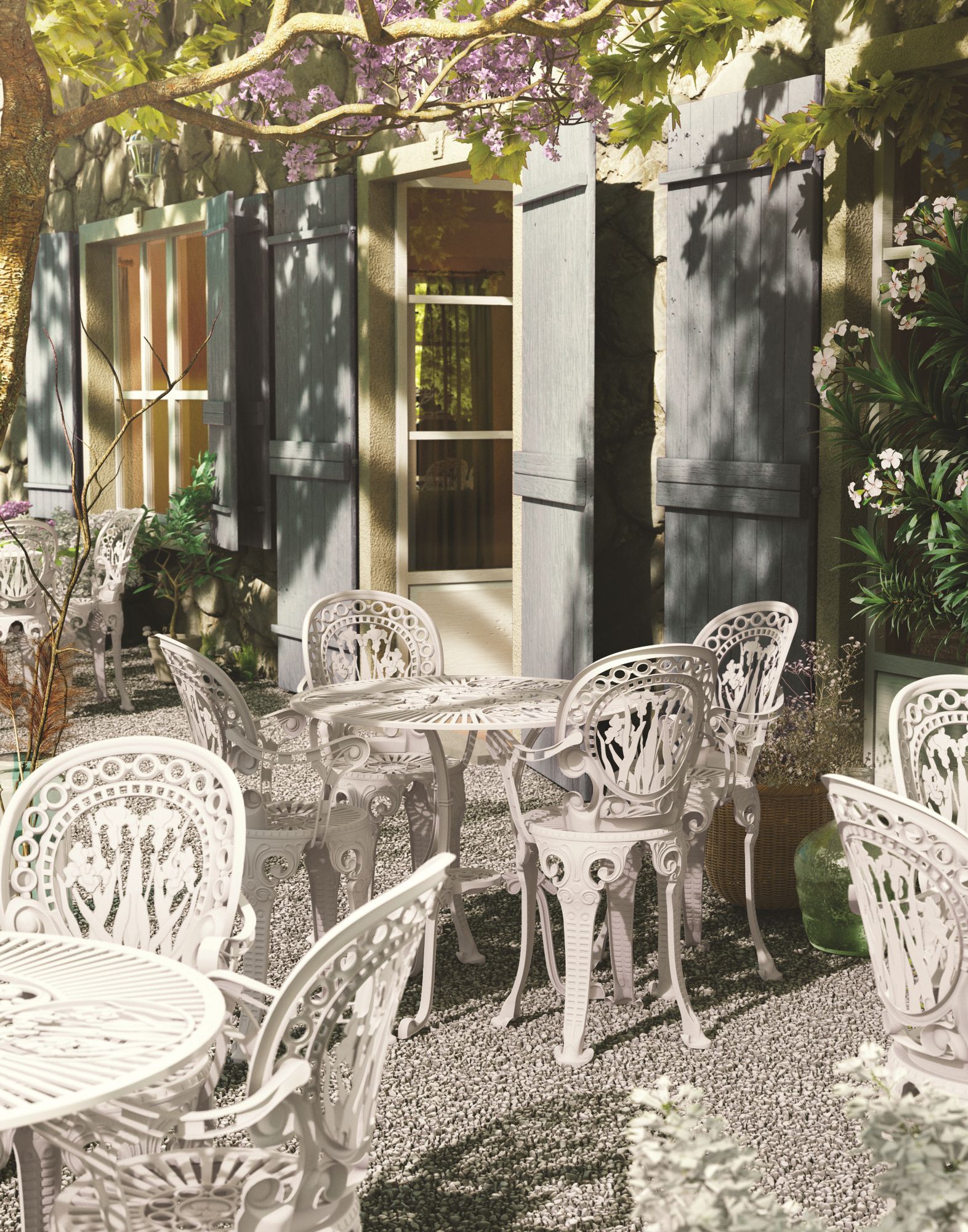 Алюминиевый круглый садовый стол FAST Omnia Selection ARCH-00032712 - Вид №2