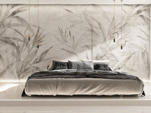 Обои с цветочным узором