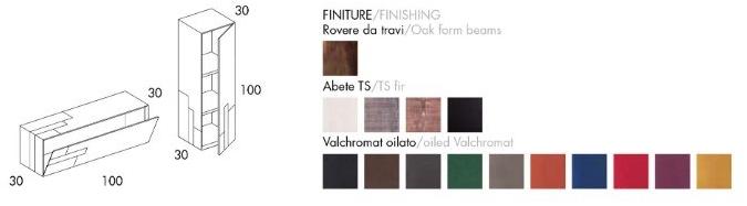 ARKOF LABODESIGN Настенный блок Valchromat® Fiammifero sun-id-1434599 - Вид №4