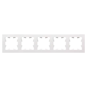 Рамка Systeme Electric AtlasDesign 5 постов цвет жемчужный