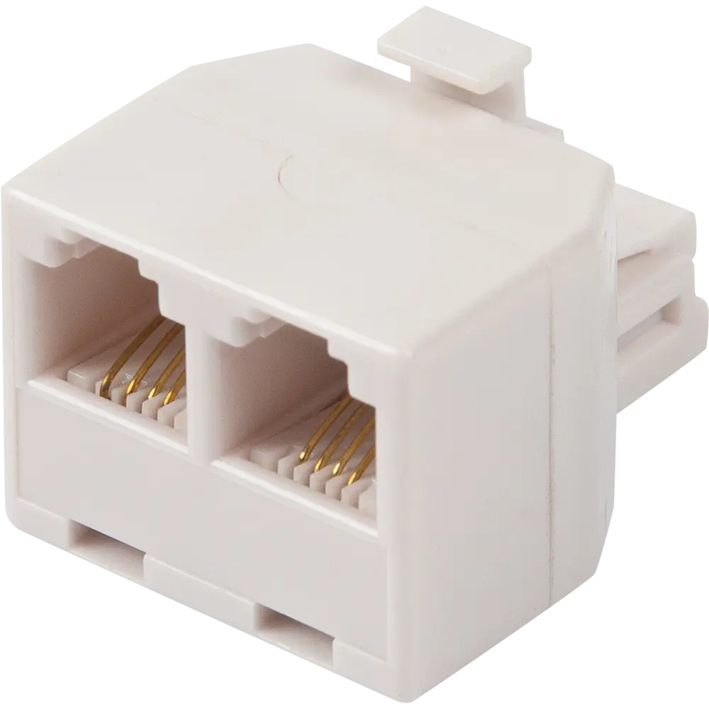 Переходник Dori телефонный штекер, два гнезда RJ-11 STLM-2187824