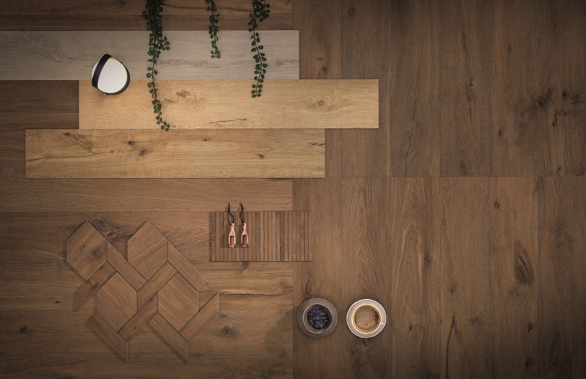 Пол / облицовка керамогранита под дерево FAP ceramiche Корни ARCH-00090361 - Вид №7